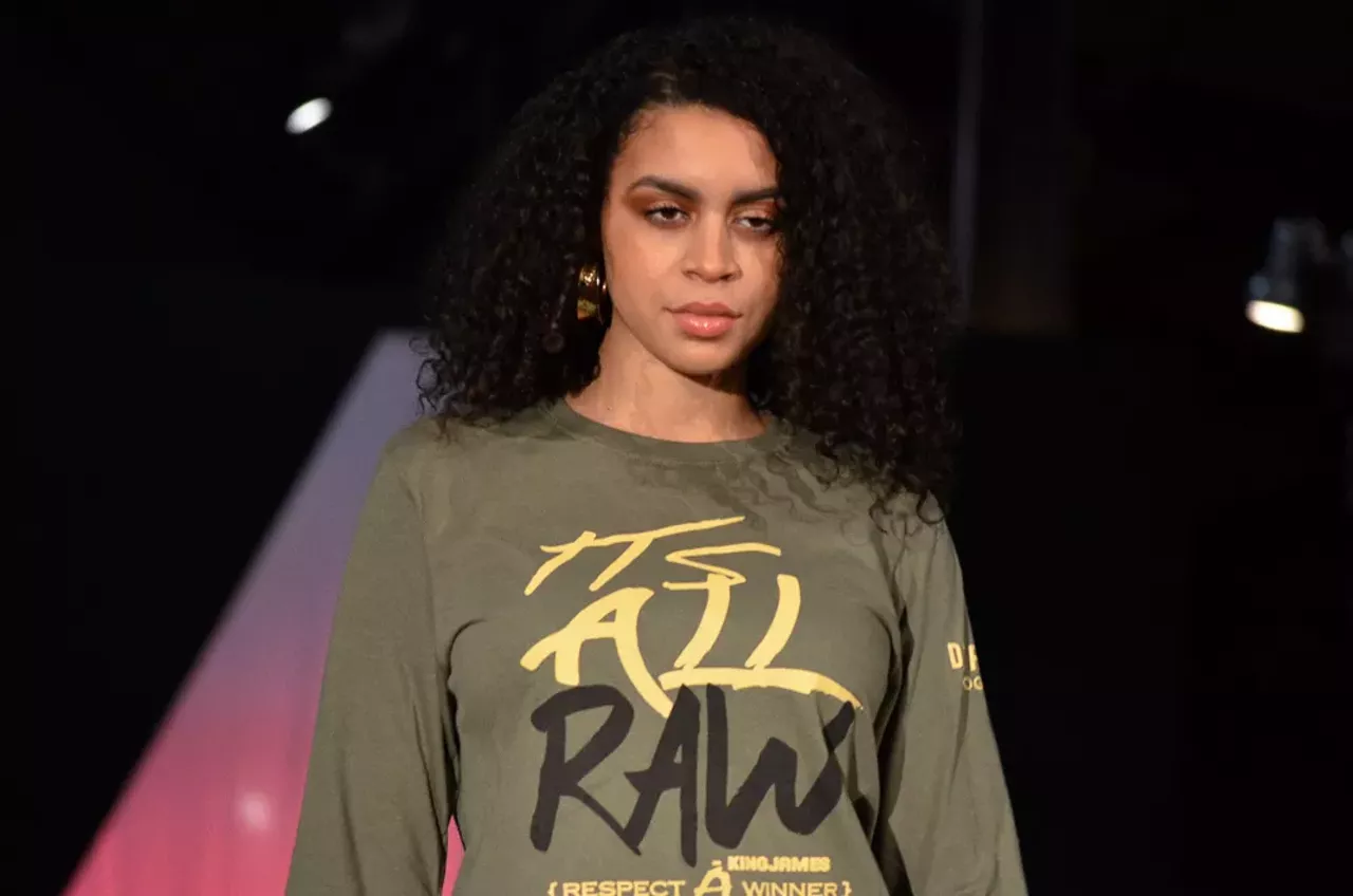 Image: All the chic people we saw at WALK fashion show in Eastern Market