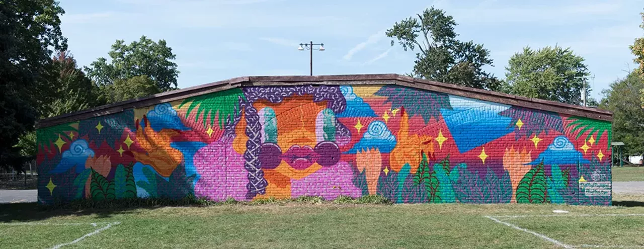 Image: All the completed murals from Murals in the Market 2017