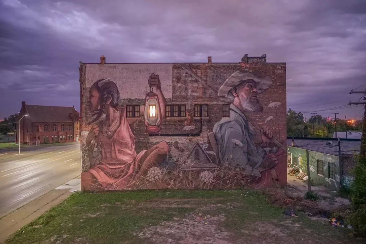 Image: All the completed murals from Murals in the Market 2017