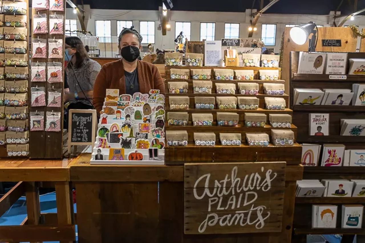 Image: All the crafty people we saw at the Detroit Urban Craft Fair