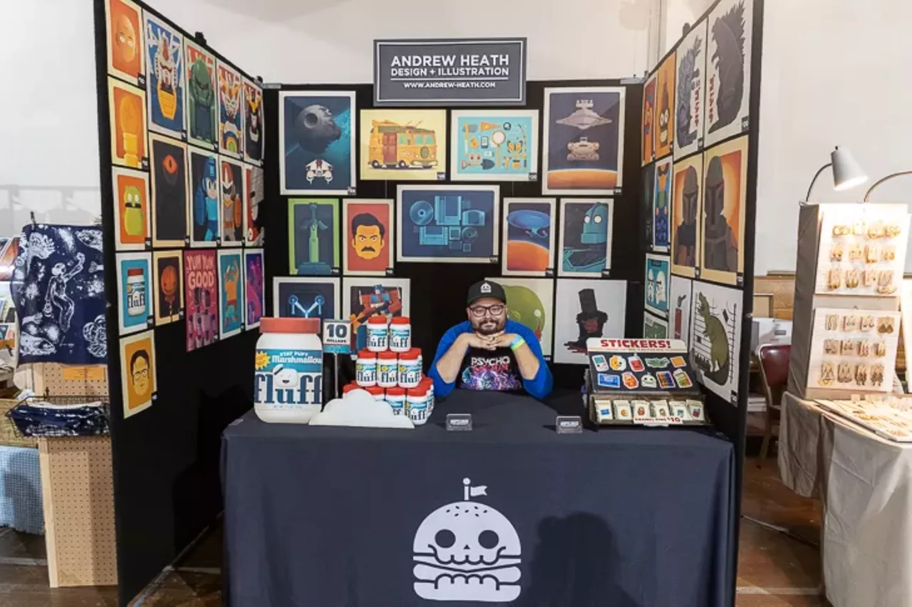 Image: All the crafty people we saw at the Detroit Urban Craft Fair
