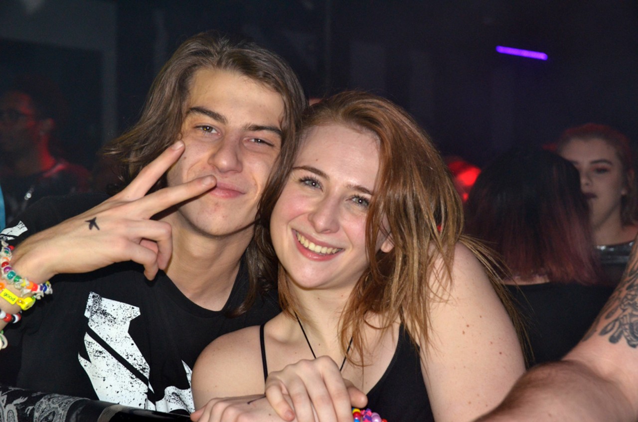 All the crazy dubsteppers we saw at Caspa + Hekler at Elektricity