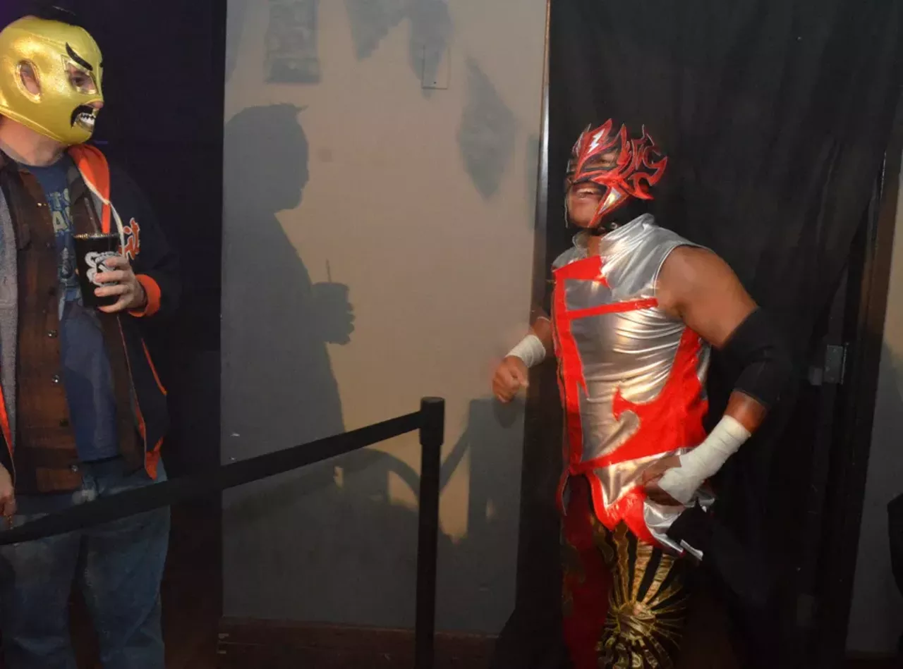 Image: All the crazy people we saw at Ooh La La Lucha @ St. Andrews Hall