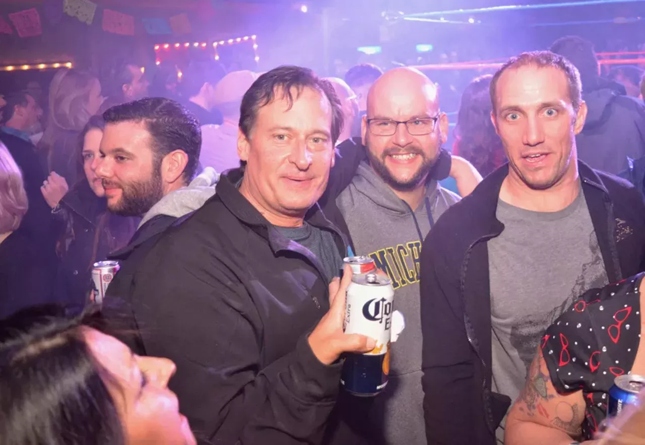Image: All the crazy people we saw at Ooh La La Lucha @ St. Andrews Hall