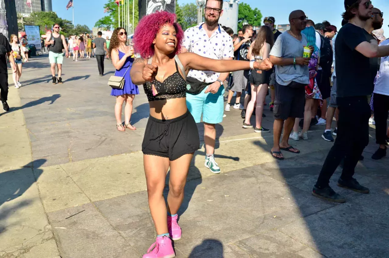 Image: All the crazy ravers we saw partying at day 2 of Movement