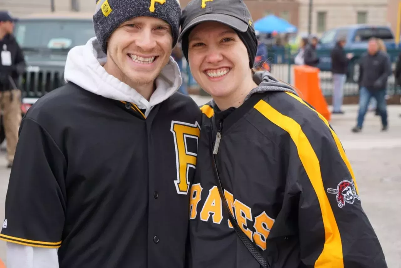 Image: All the Detroit Tigers fans we saw at Opening Day