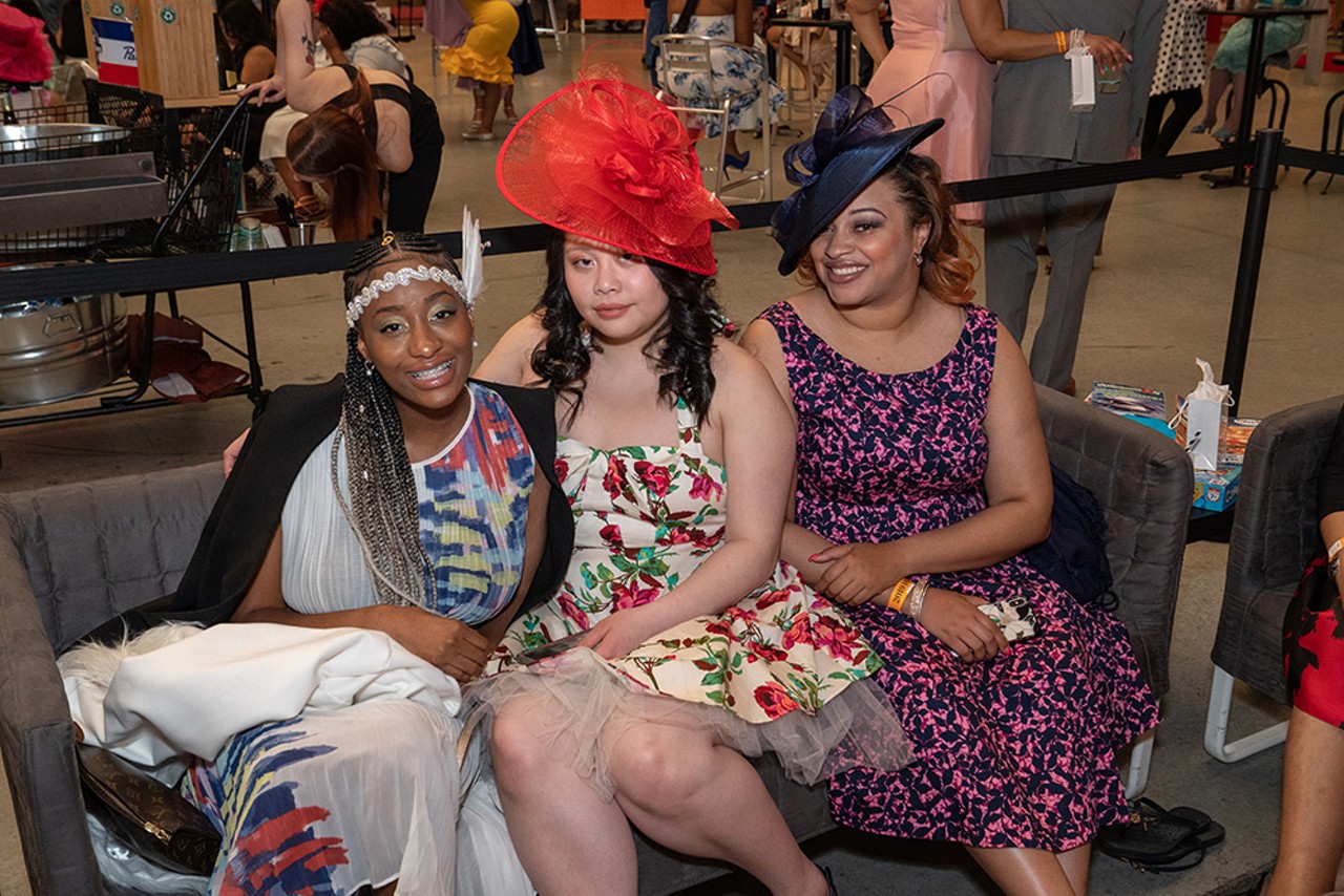 All the fashionable people we saw at Derby D&eacute;troit at the Lexus Velodrome
