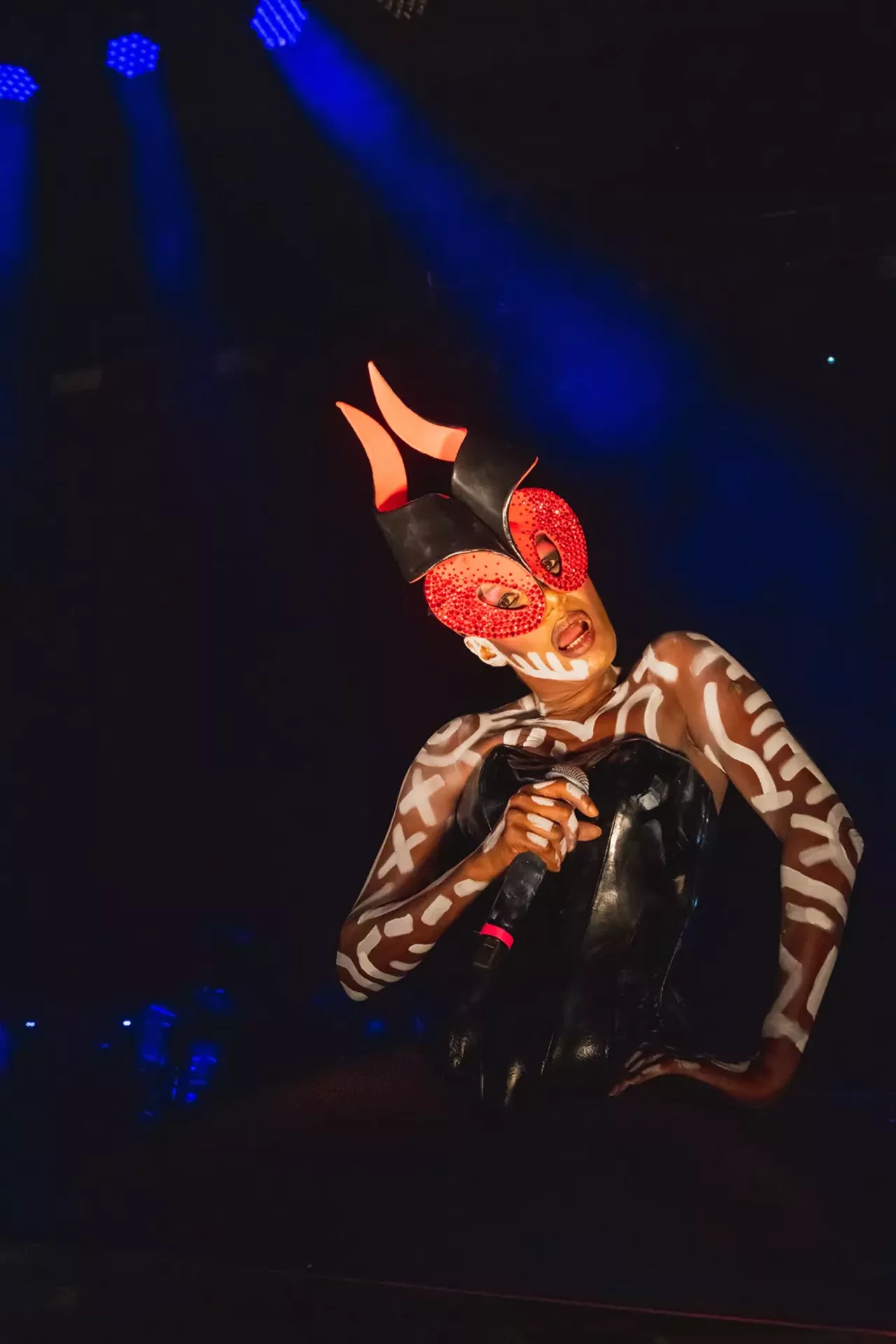 Image: All the fierce looks served at Grace Jones' show at Detroit's Masonic Temple