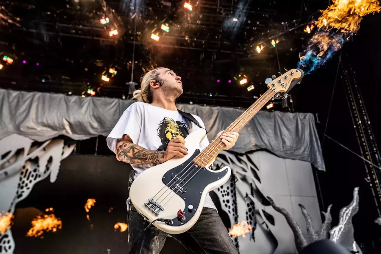 Image: All the fire and fuckery we saw at the Green Day, Weezer, and Fall Out Boy show at Comerica Park