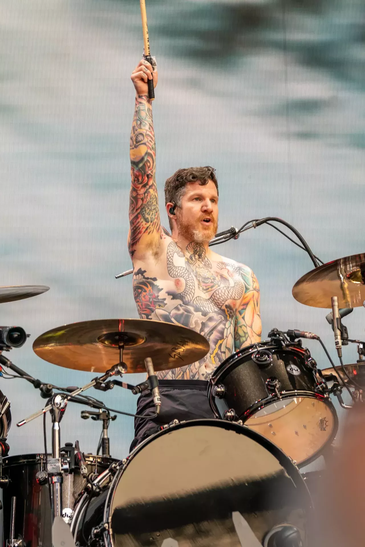 Image: All the fire and fuckery we saw at the Green Day, Weezer, and Fall Out Boy show at Comerica Park
