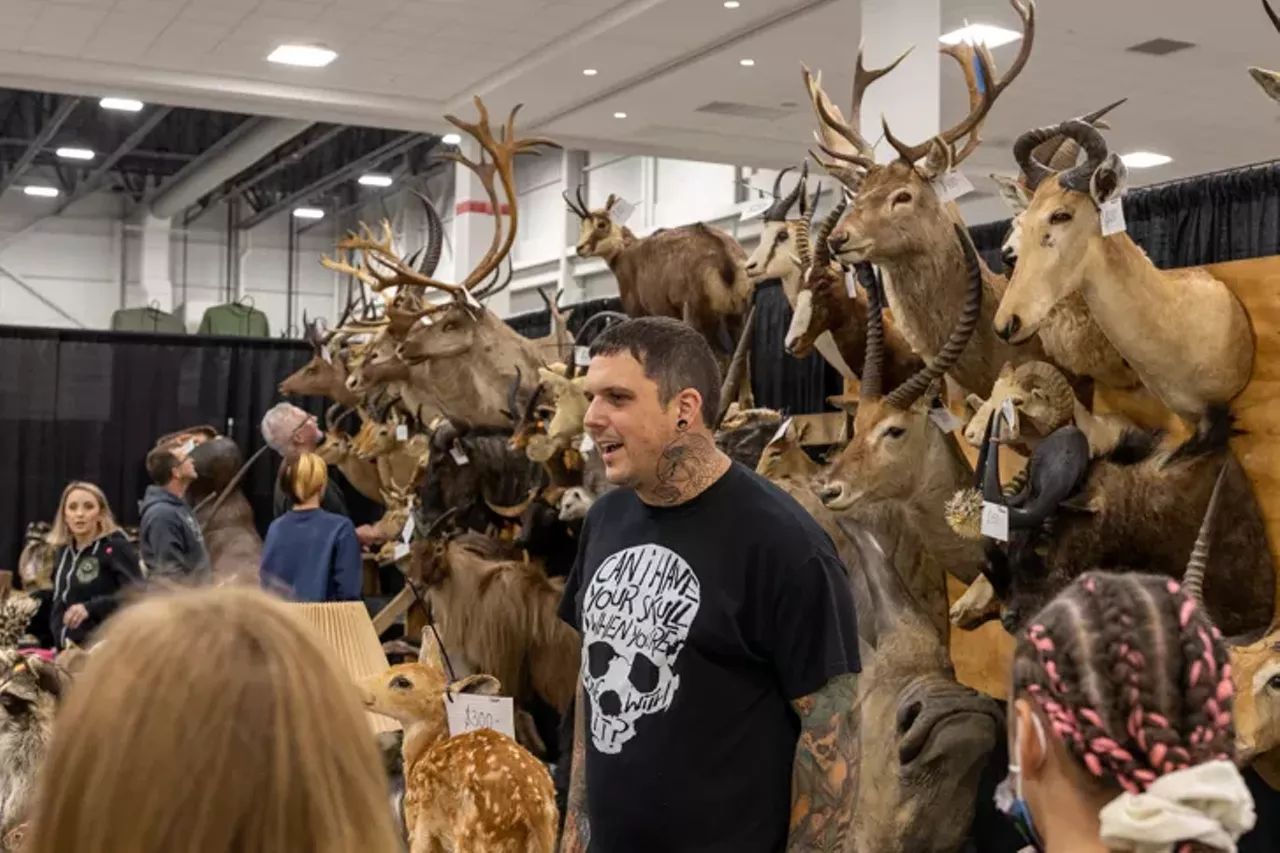 Image: All the freaks we saw at the 2021 Oddities and Curiosities Expo at Novi's Suburban Collection Showplace