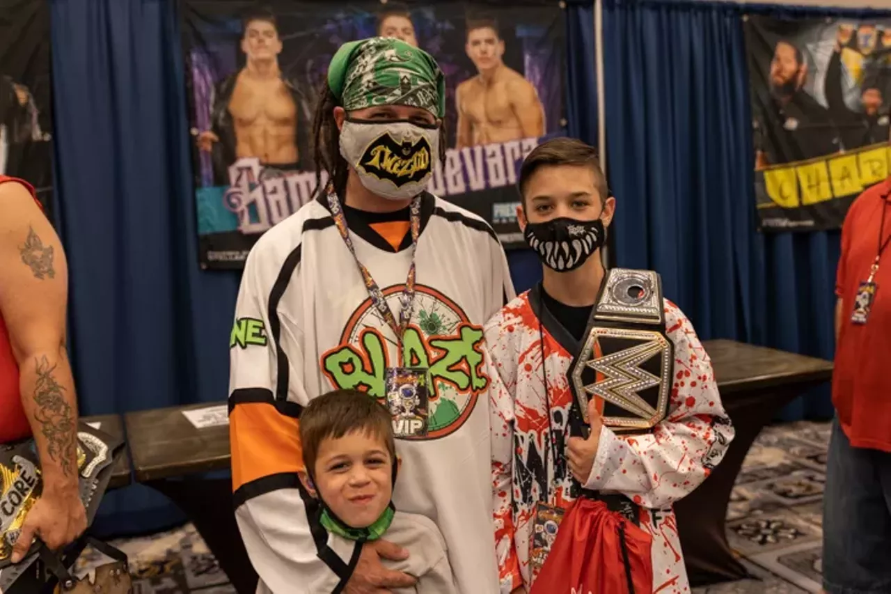 Image: All the freaky folks we saw at Twiztid's Astronomicon event in Ann Arbor