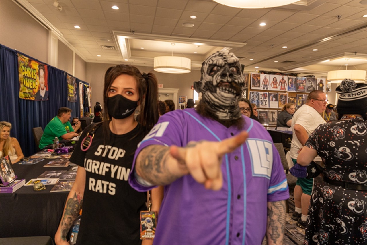 All the freaky folks we saw at Twiztid's Astronomicon event in Ann Arbor