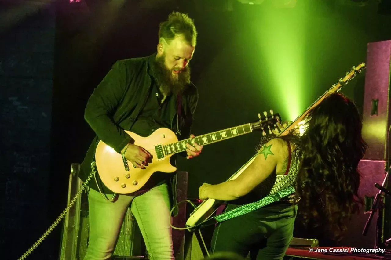 Image: All the friends we saw at the Detroit Blues Society at Token Lounge