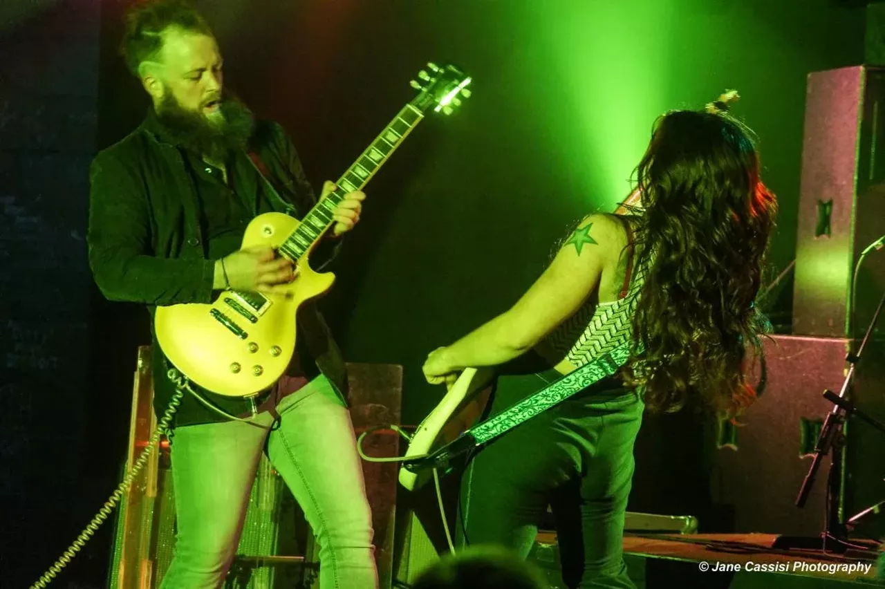 Image: All the friends we saw at the Detroit Blues Society at Token Lounge