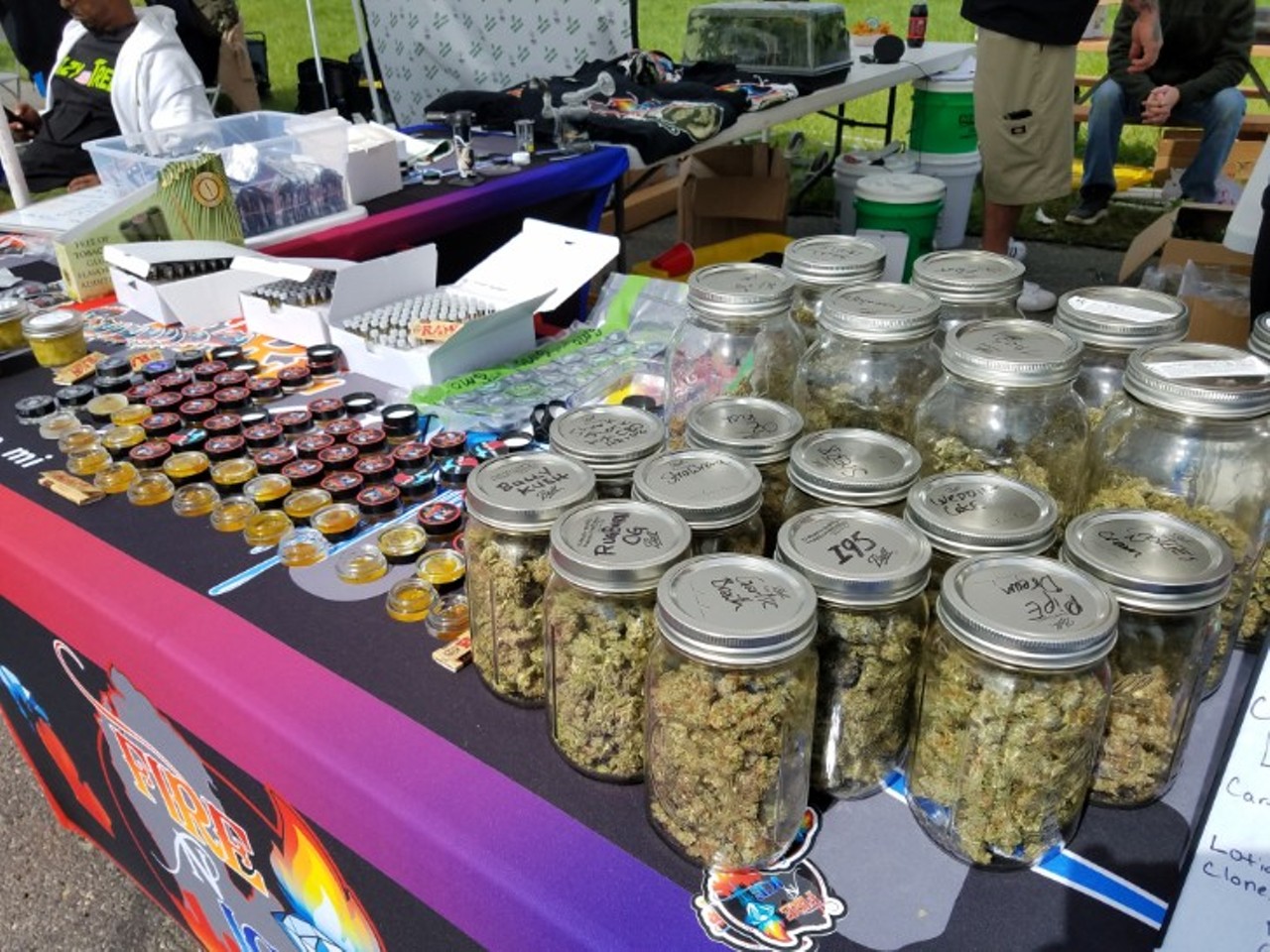 All the frosty nugs we saw at High Times Midwest Cannabis Cup 2018