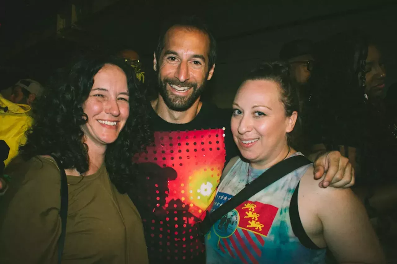 Image: All the funky people we saw at the Roots and Slum Village at the Russell Industrial Center