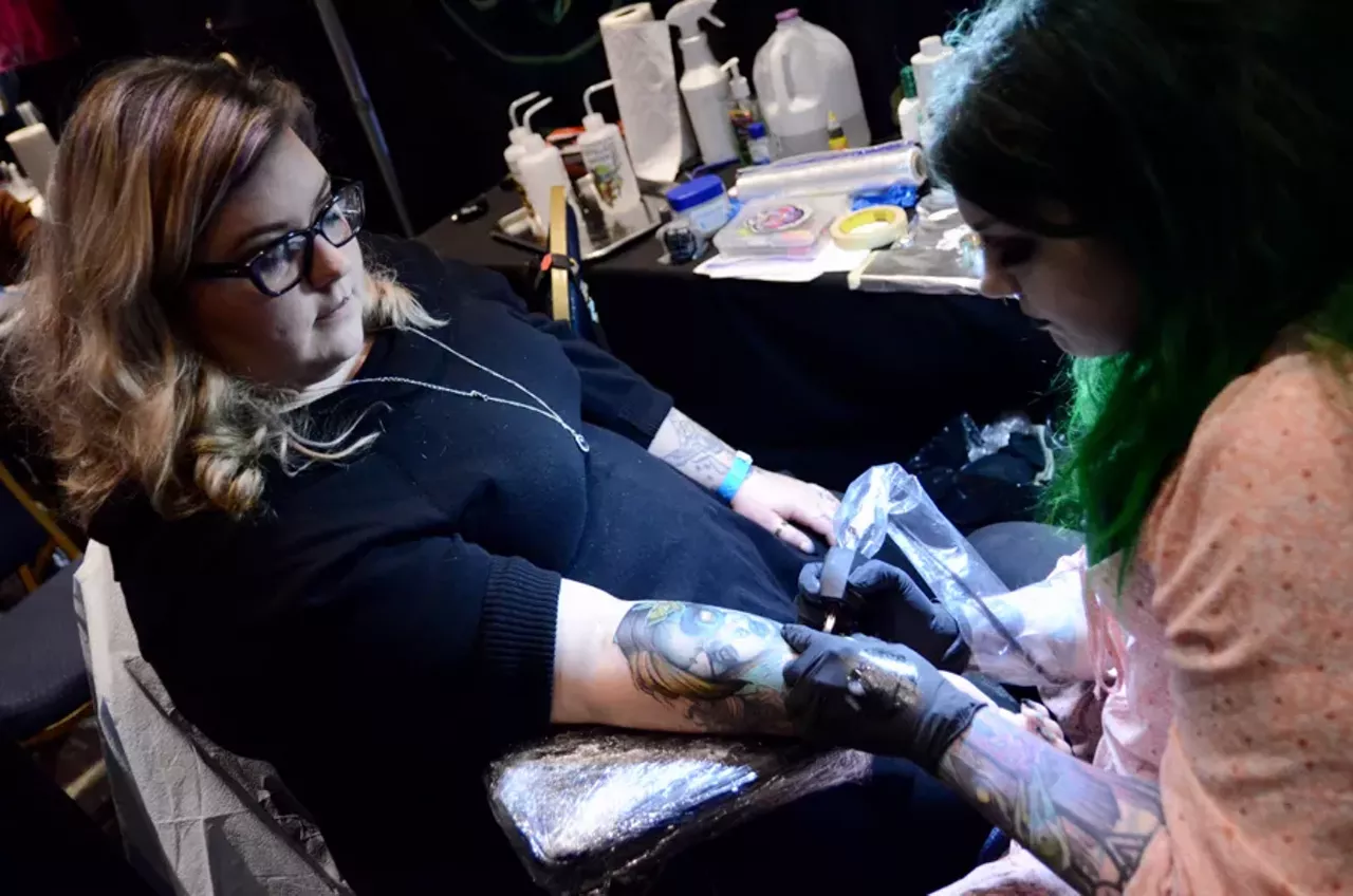 Image: All the inked babes we saw at the 25th annual Motor City Tattoo Expo in Detroit