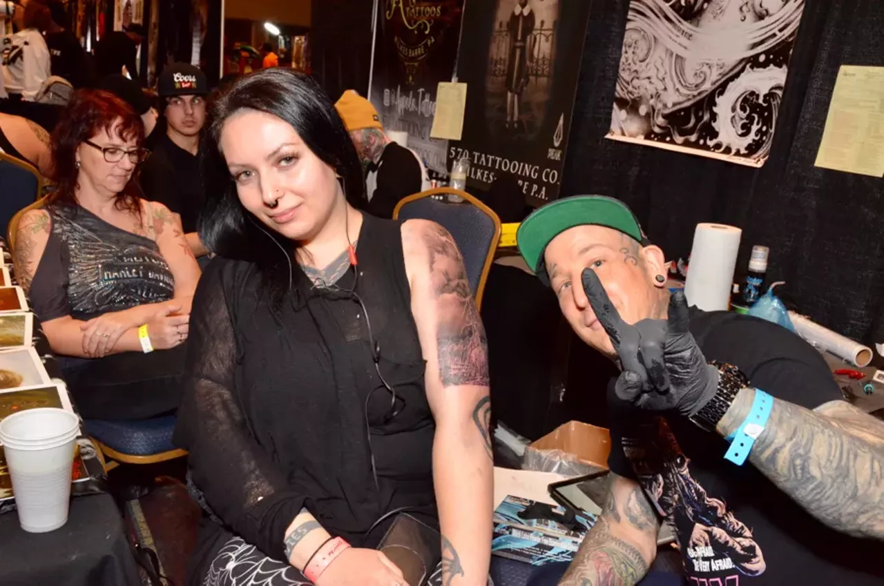 Image: All the inked babes we saw at the 25th annual Motor City Tattoo Expo in Detroit
