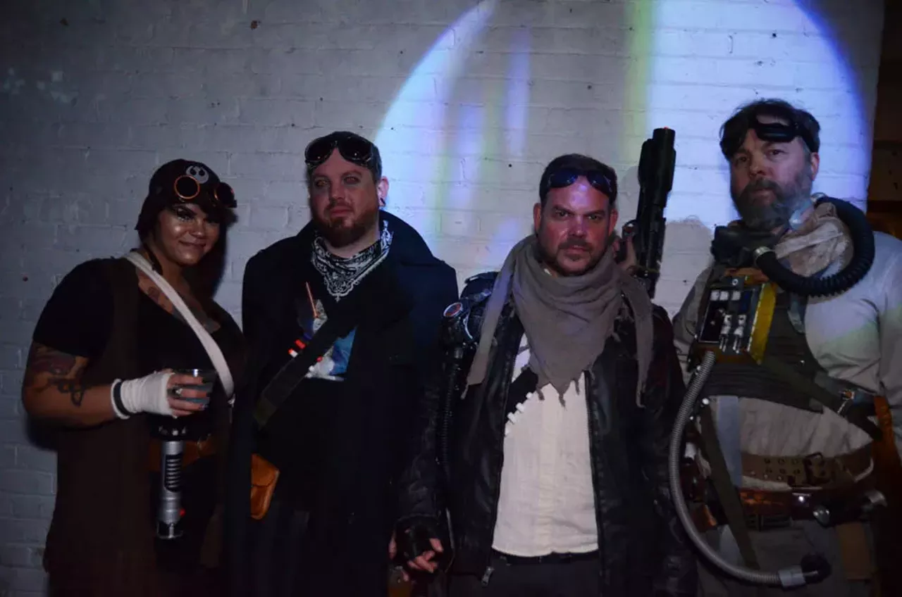 Image: All the Jedi and smugglers we saw at Tangent Gallery's Space Dive