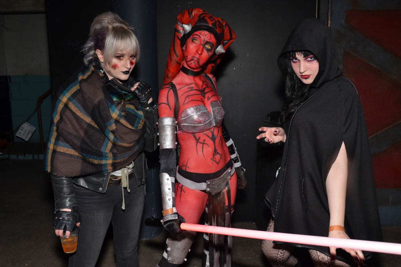 All the Jedi and smugglers we saw at Tangent Gallery's Space Dive