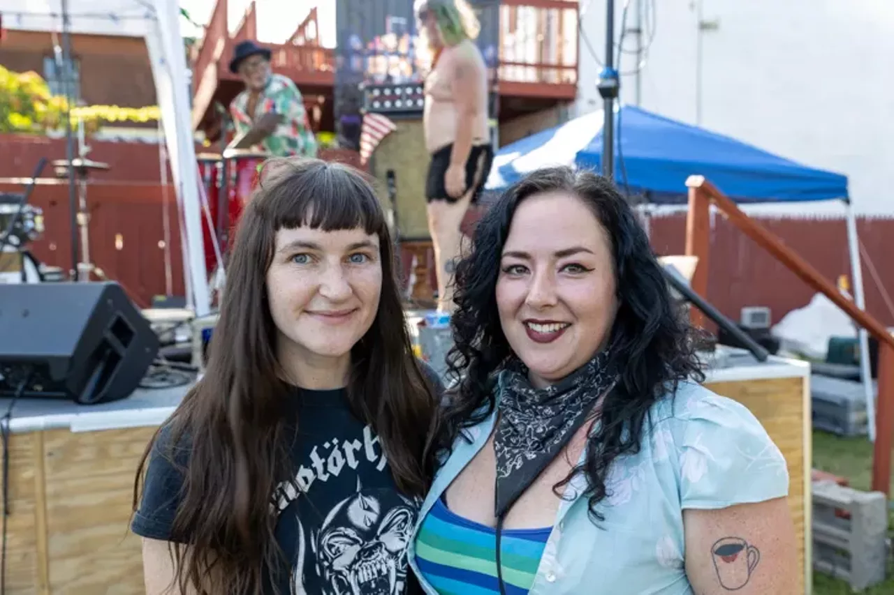 Image: All the lovely punks we saw at the fourth annual Punk Rock BBQ at Detroit's Core Park
