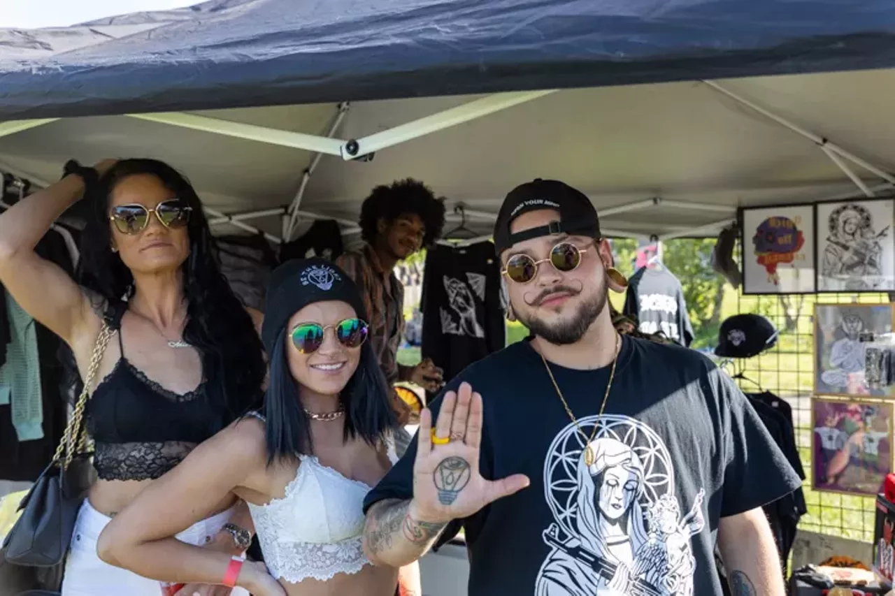Image: All the lovely punks we saw at the fourth annual Punk Rock BBQ at Detroit's Core Park