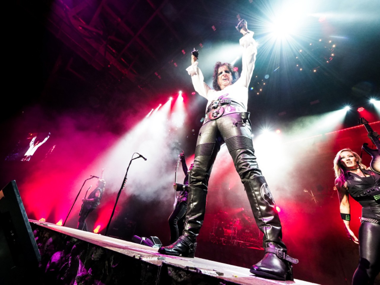 All the mayhem we saw at Alice Cooper and Halestorm at DTE Energy Music Theatre