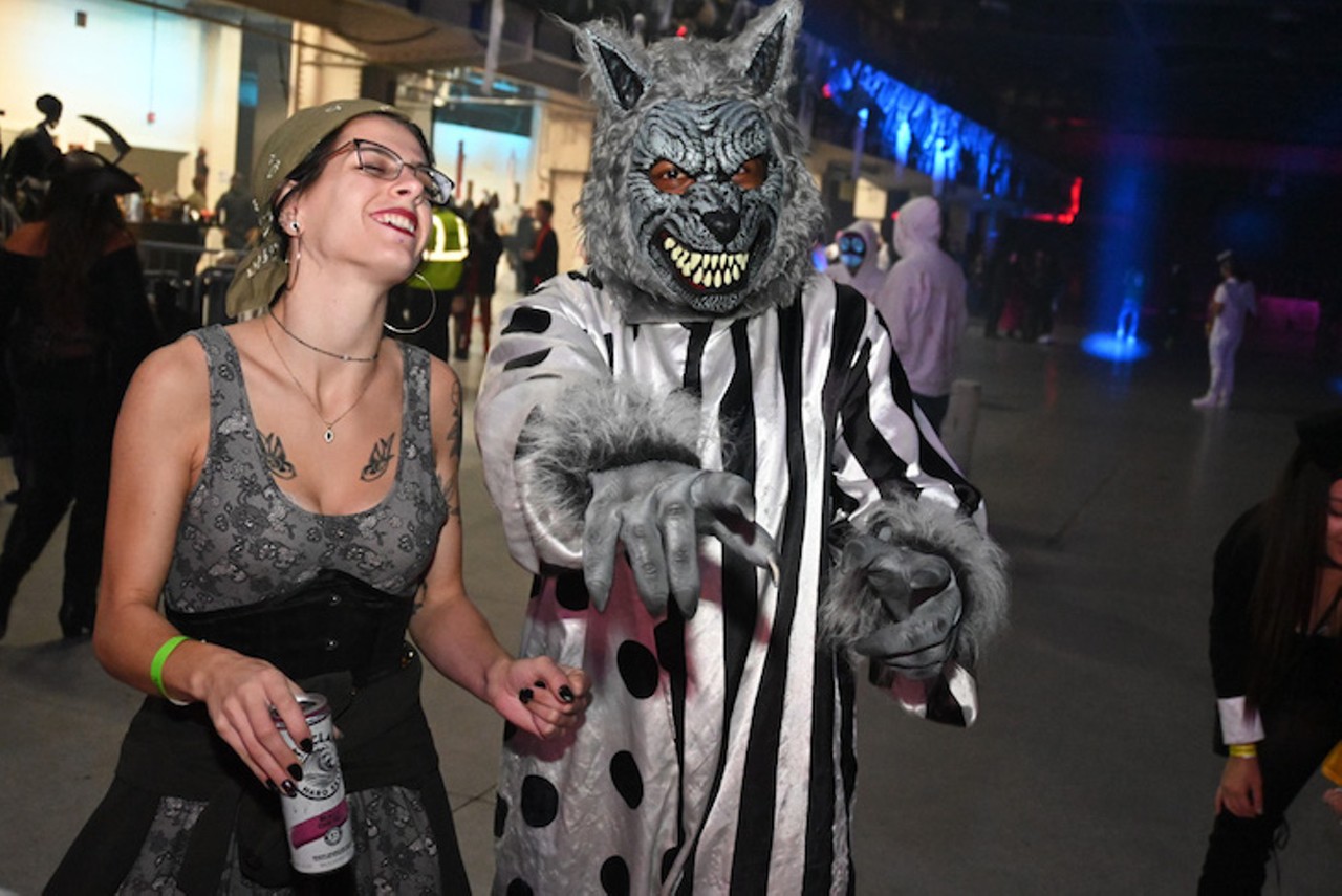 All the monsters and ghouls we saw at the 2021 Monster's Ball in Detroit