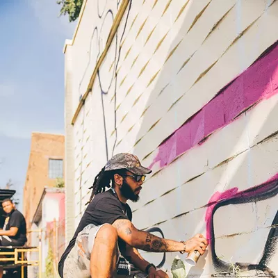 Image: All the mural magic we saw at Detroit's inaugural BLKOUT Walls mural festival