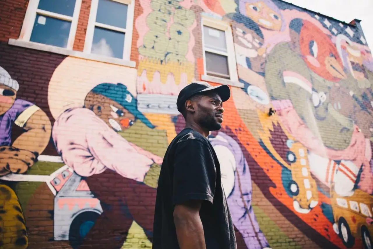 Image: All the mural magic we saw at Detroit's inaugural BLKOUT Walls mural festival