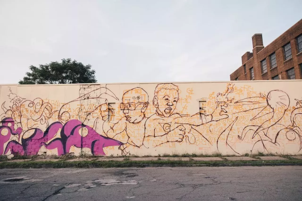 Image: All the mural magic we saw at Detroit's inaugural BLKOUT Walls mural festival