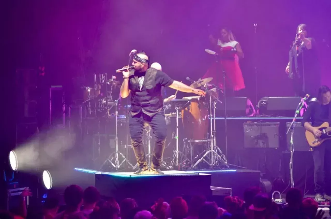 Image: All the naughty and nice people we saw at night one of GRiZMAS at the Masonic