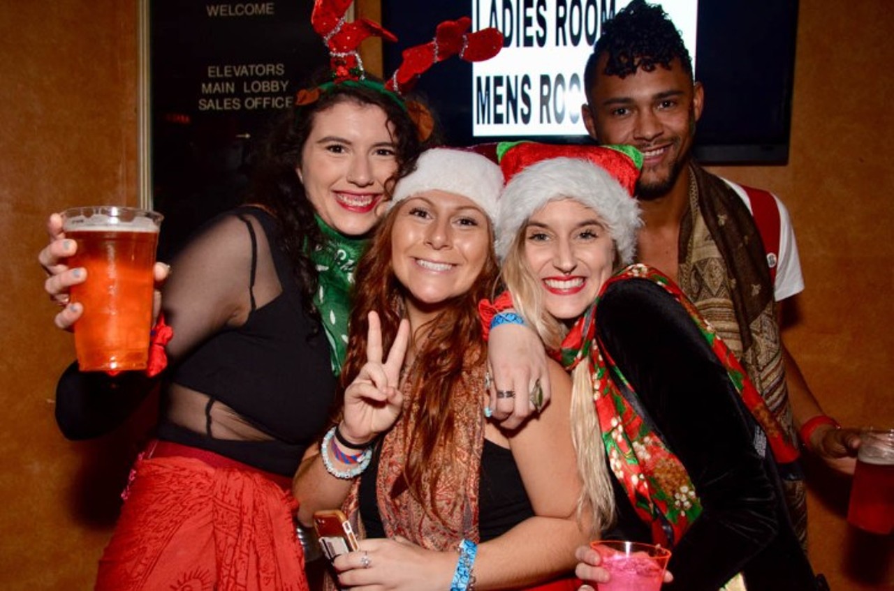 All the naughty and nice people we saw at night one of GRiZMAS at the Masonic