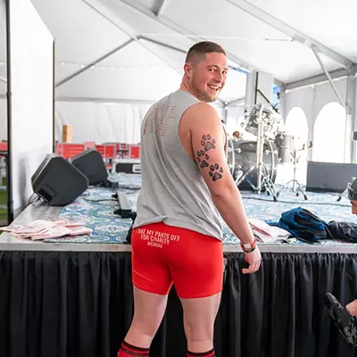 Image: All the nearly naked people we saw during Cupid's Undie Run Detroit 2022