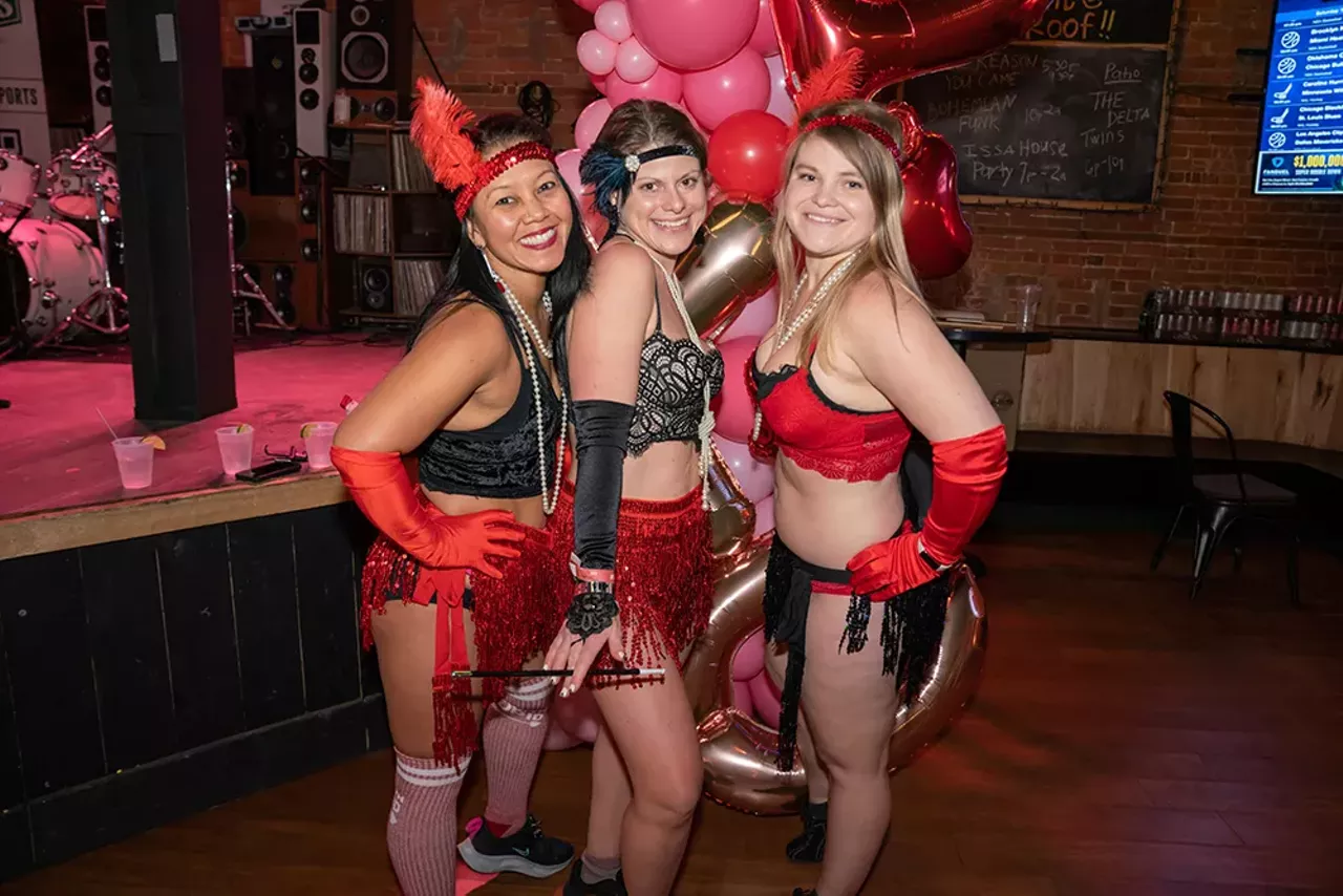 Image: All the nearly naked people we saw during Cupid's Undie Run Detroit 2022