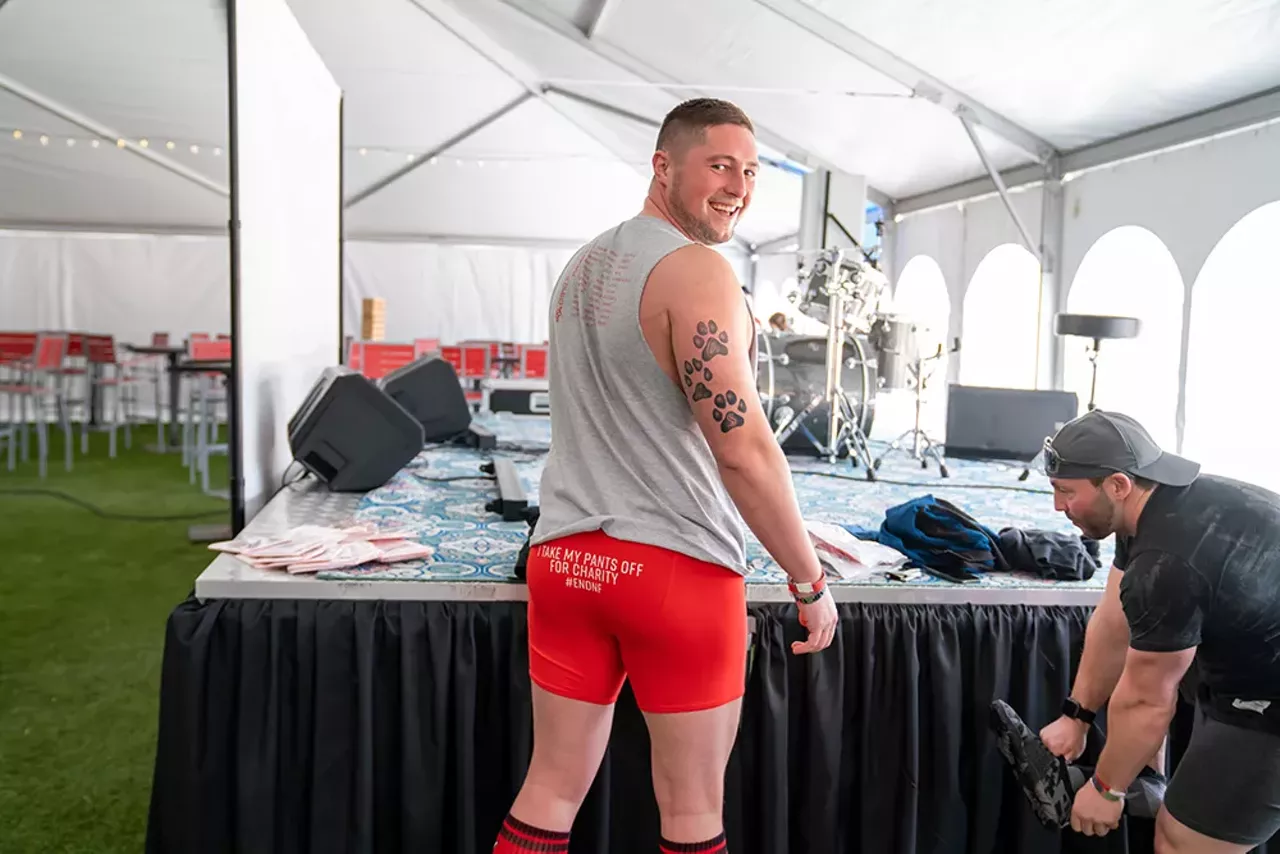 Image: All the nearly naked people we saw during Cupid's Undie Run Detroit 2022