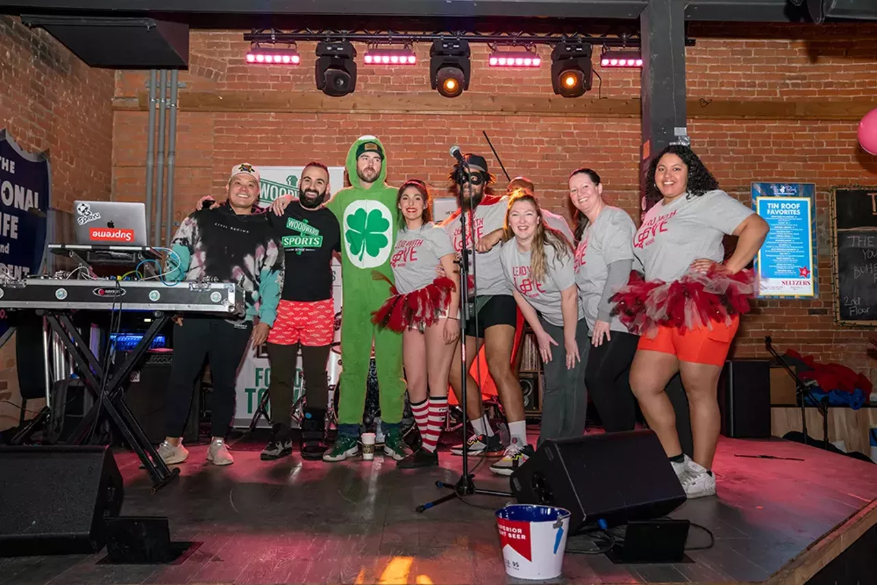 Image: All the nearly naked people we saw during Cupid's Undie Run Detroit 2022