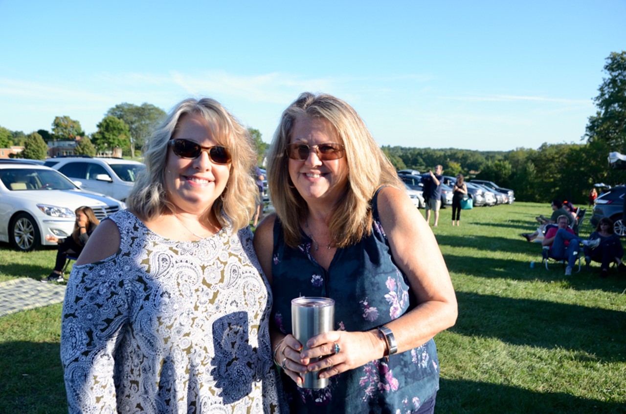 All the new wavers we saw at the B-52s, OMD, and Berlin show at Meadow Brook Amphitheatre