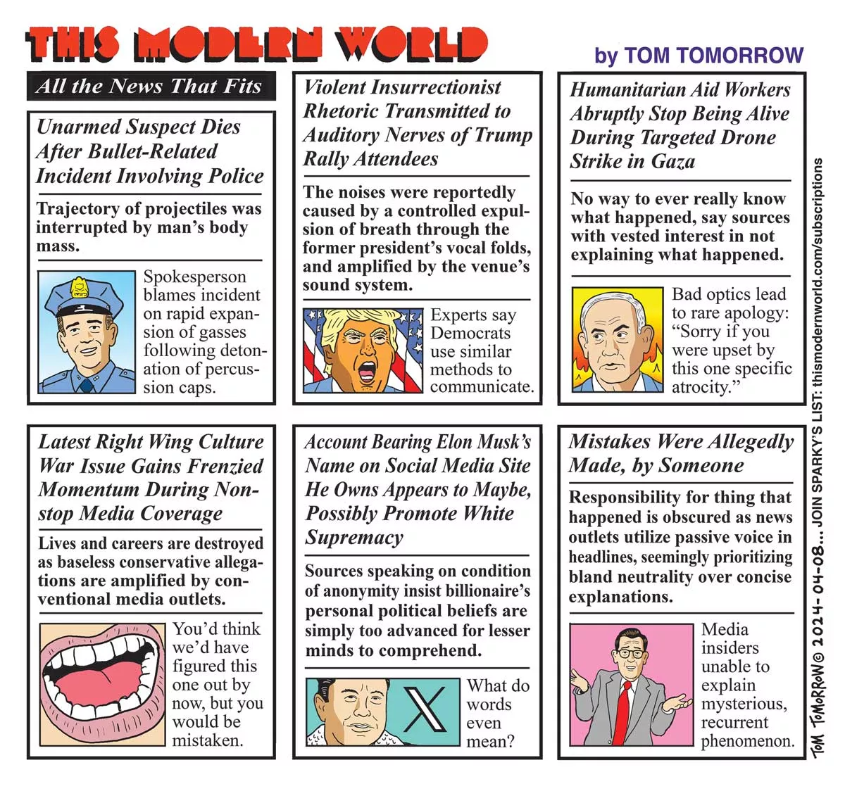 Image: All the news that fits