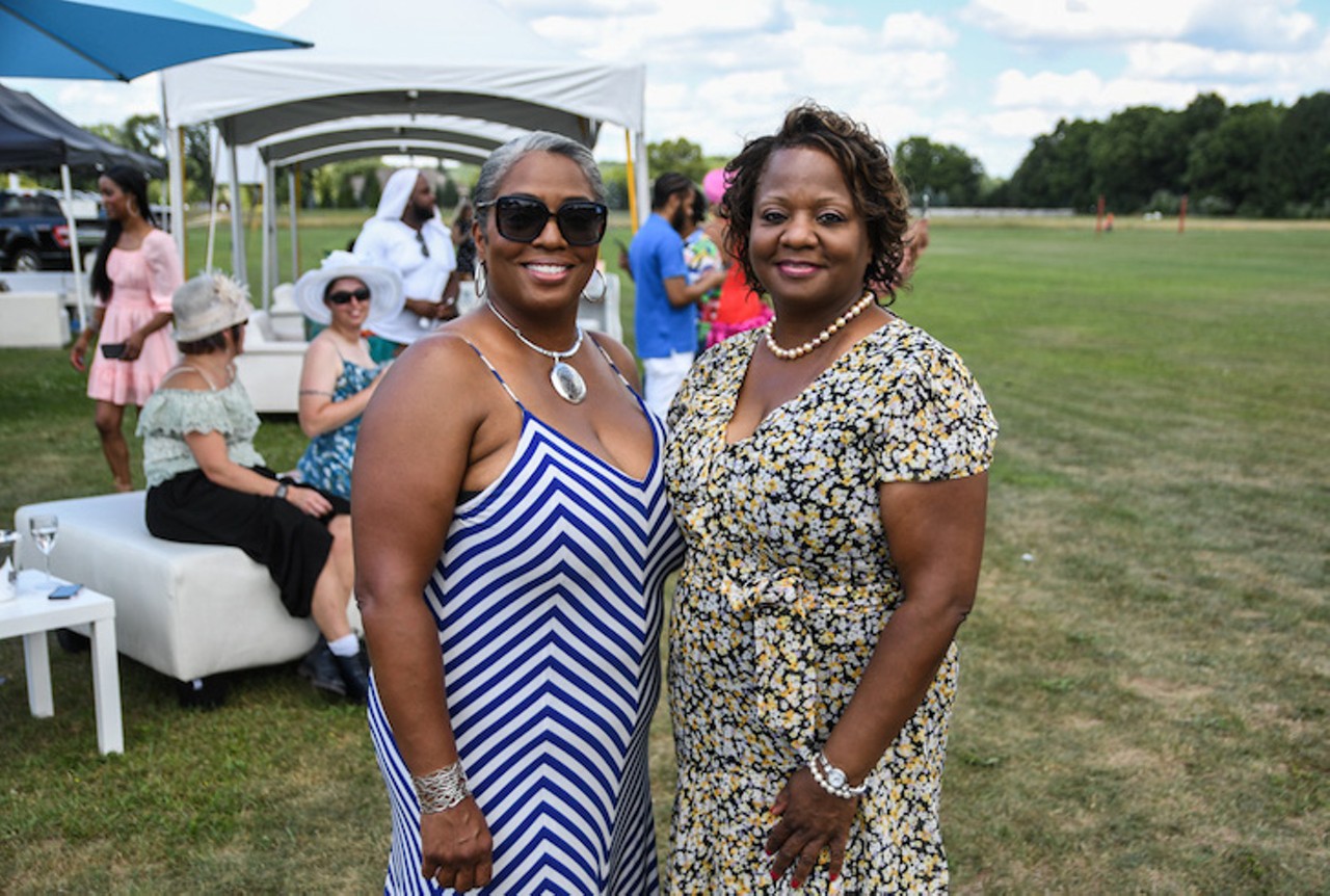 All the pretty people we saw at Polo and Pretty Women at the Detroit Polo Club