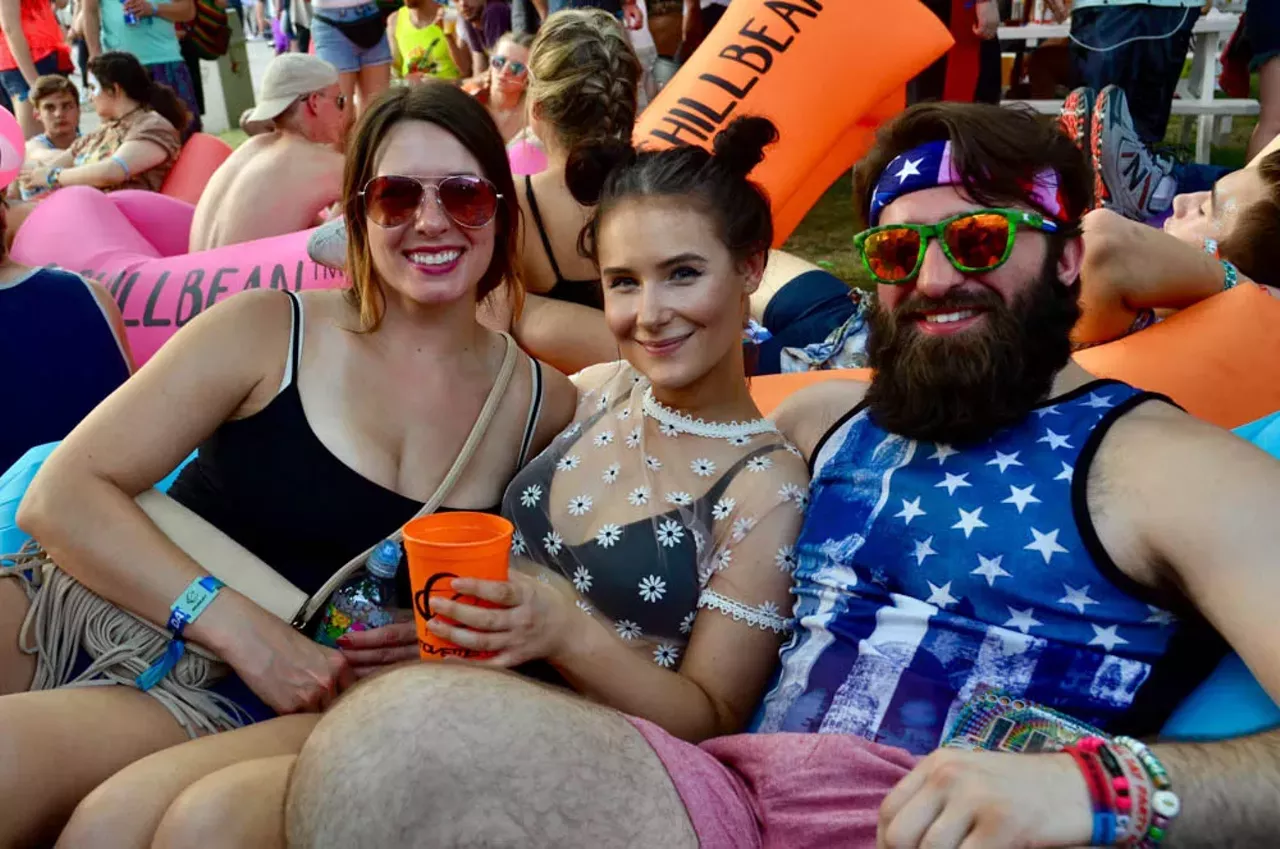 Image: All the ravers we saw still standing at day 3 of Movement