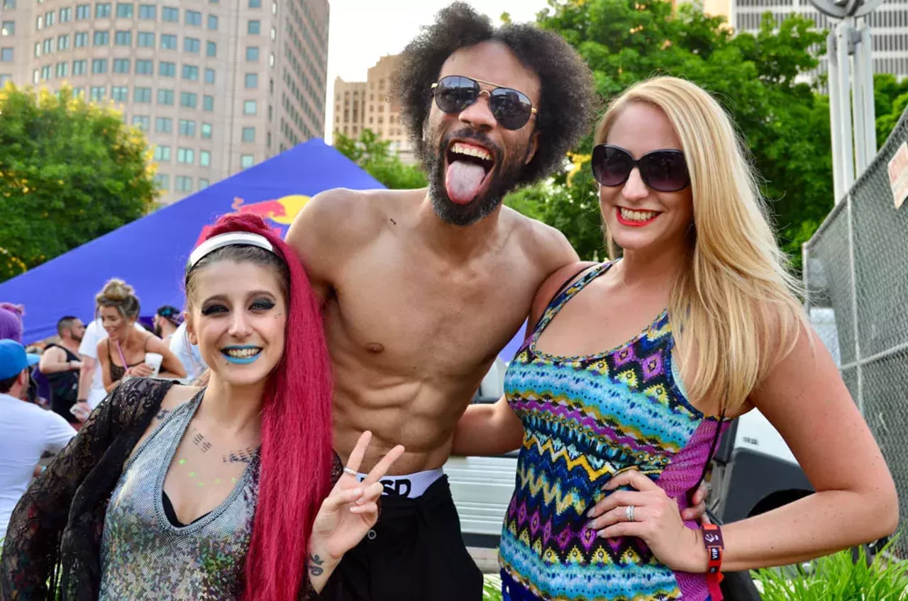 Image: All the ravers we saw still standing at day 3 of Movement