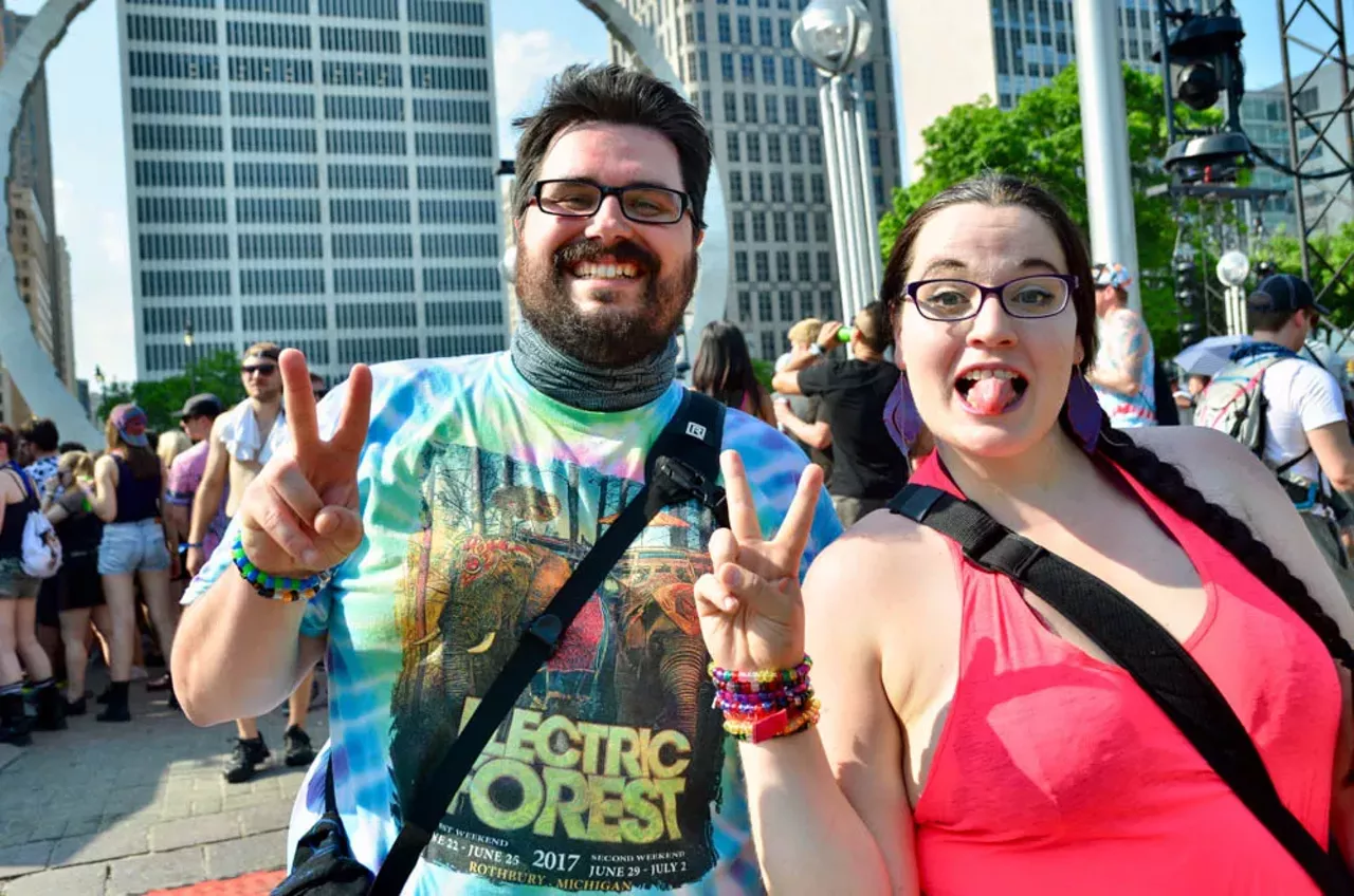 Image: All the ravers we saw still standing at day 3 of Movement