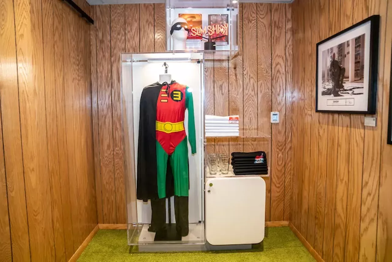 Image: All the Shady-ness we saw at the grand opening of Eminem's Mom's Spaghetti restaurant in Detroit