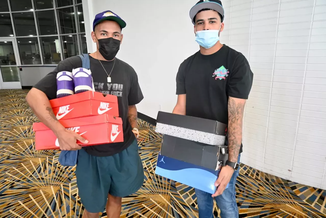 Image: All the sneaker heads we saw at the SNKR Show at Detroit's TCF Center