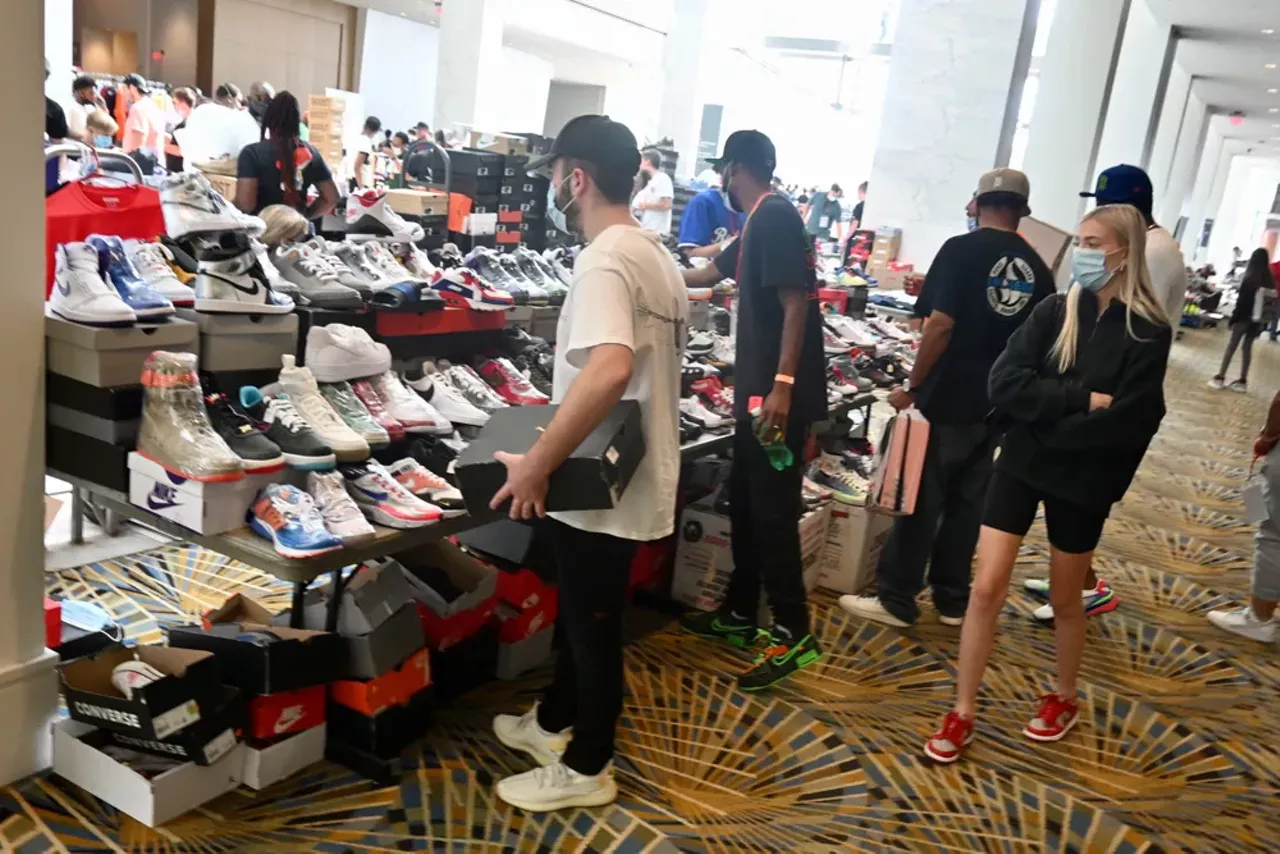 Image: All the sneaker heads we saw at the SNKR Show at Detroit's TCF Center