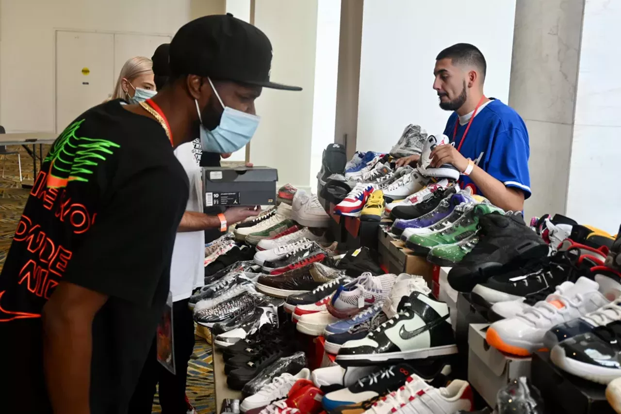 Image: All the sneaker heads we saw at the SNKR Show at Detroit's TCF Center