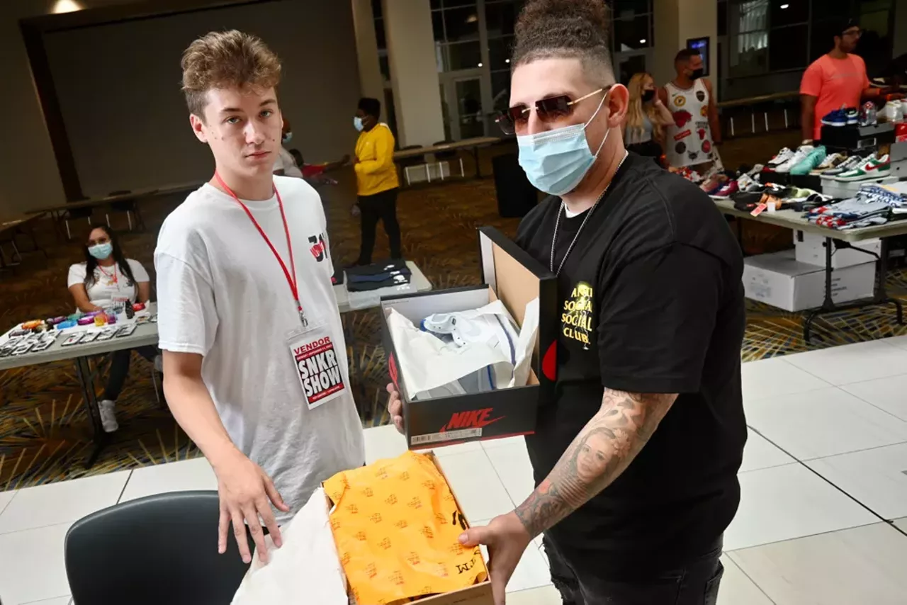 Image: All the sneaker heads we saw at the SNKR Show at Detroit's TCF Center