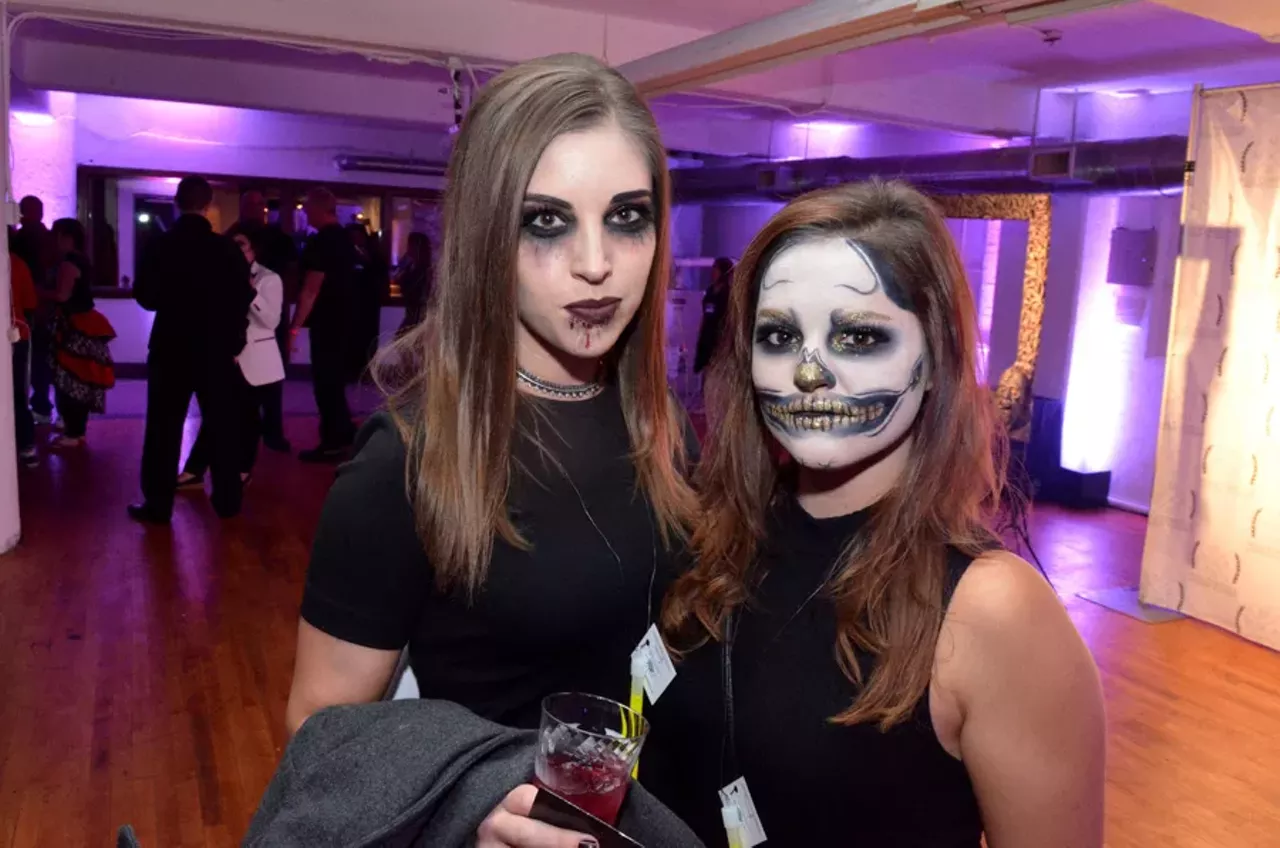 Image: All the spooky people we saw at Beautiful Nightmares @ Rusas Printing